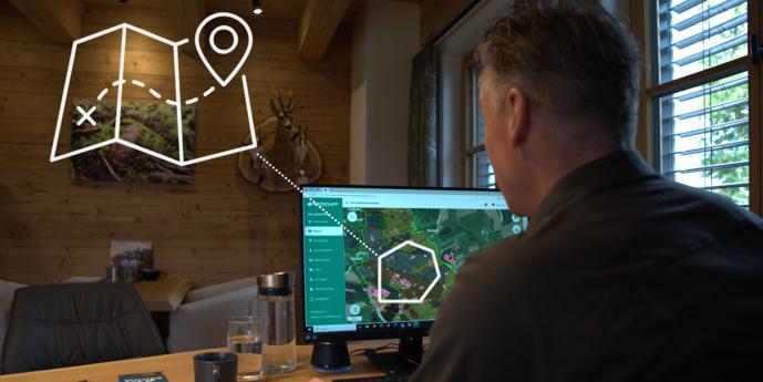 Präzise Planung leicht gemacht: WoodsApps Polygon-Zeichenwerkzeuge